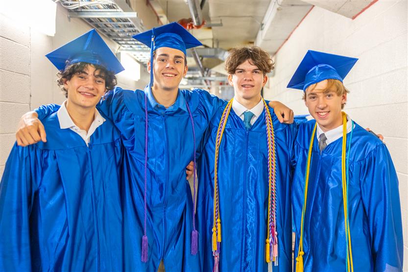 Students graduate